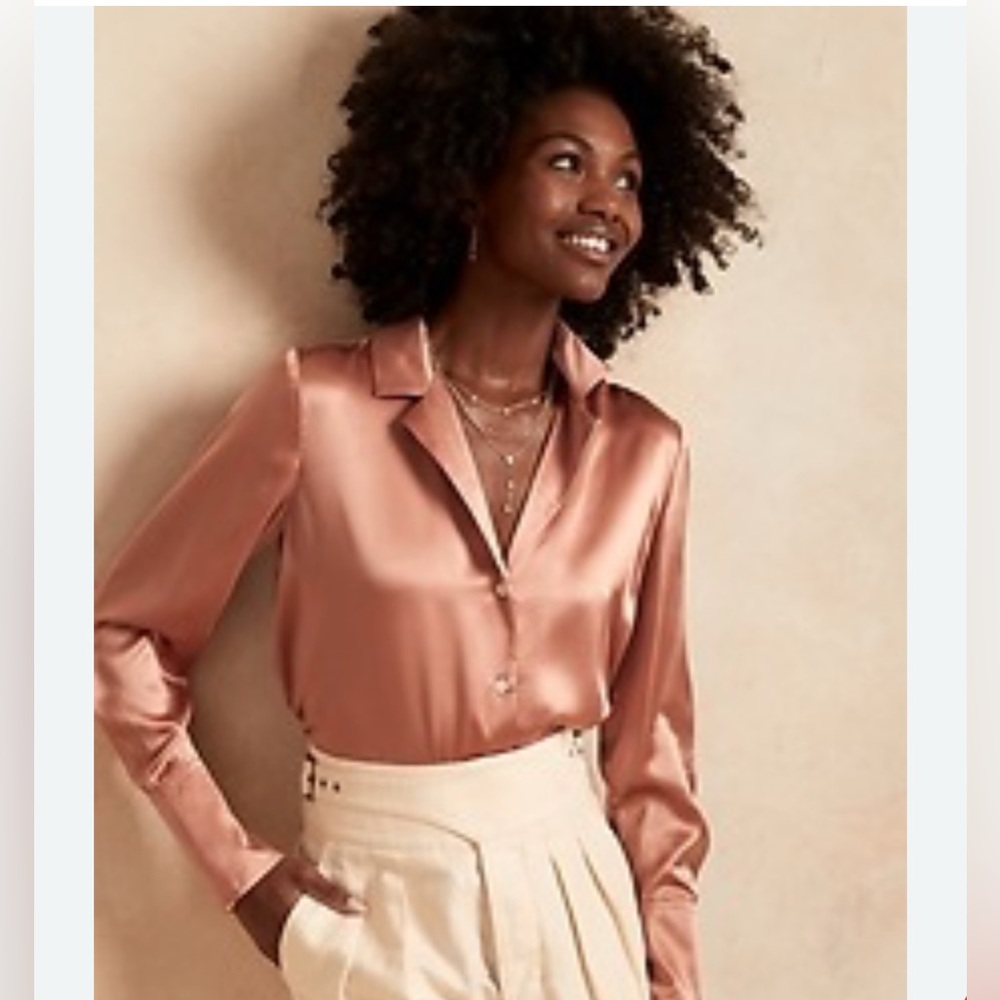 Banana Republic SILK RESORT SHIRT - Picture 3 of 10